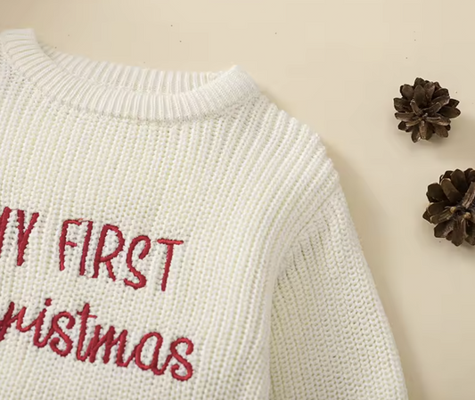 My first Christmas Romper